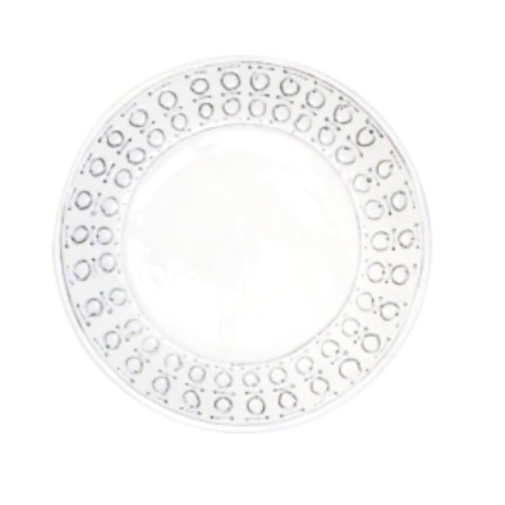Vietri Forte Multi Dot Canape Plates Set of 3